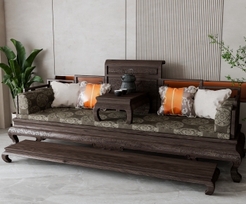 New Chinese Style Arhat Bed-ID:339047912