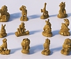 中式十二生肖动物雕塑