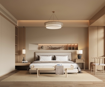 New Chinese Style Bedroom-ID:561276913