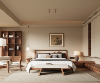 New Chinese Style Bedroom-ID:851982122