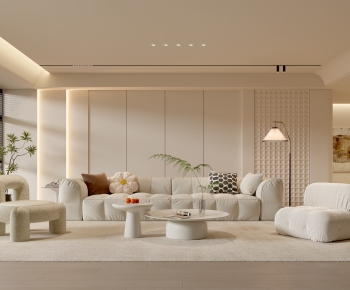 Modern A Living Room-ID:136096008