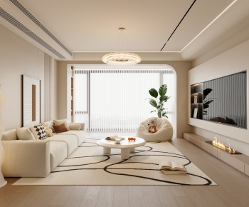 Modern A Living Room-ID:259358963