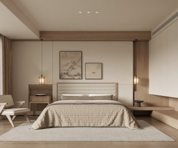 New Chinese Style Bedroom-ID:222888953