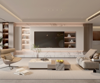 Modern A Living Room-ID:306381949