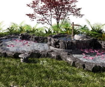 New Chinese Style Garden-ID:858365065