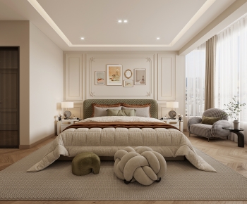 French Style Bedroom-ID:489289059