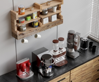 Modern Kitchen Electric Coffee Machine-ID:484225997