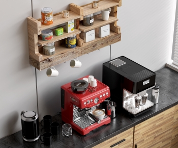 Modern Kitchen Electric Coffee Machine-ID:649595986