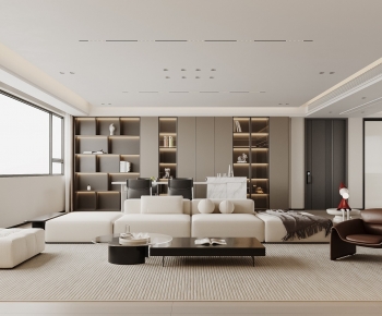 Modern A Living Room-ID:889218094