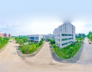 HDR城市小区社区广场全景-ID:5960843