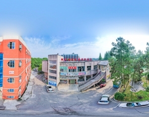 HDR城市小区社区广场全景-ID:5960845
