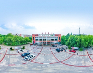 HDR城市小区社区广场全景-ID:258080962