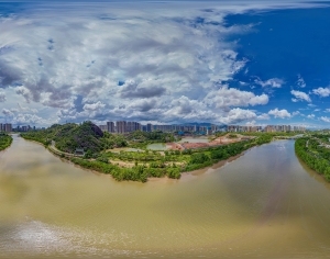 HDR江河湖泊绿化生态城市全景-ID:5961103