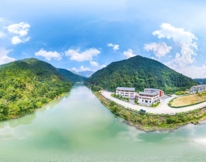 HDR江河湖泊绿化生态城市全景-ID:5961144