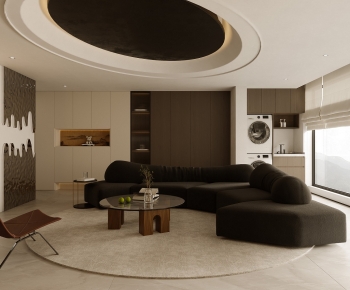 Modern A Living Room-ID:697819952
