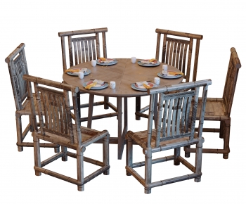 Chinese Style Outdoor Tables And Chairs-ID:141531945