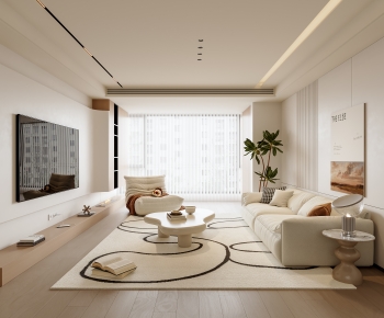 Modern A Living Room-ID:389688977