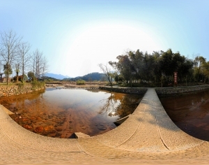 HDR乡村古镇旅游风景-ID:5962090