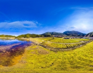 HDR乡村古镇旅游风景-ID:5962095