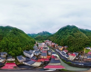 HDR乡村田野户外风景全景-ID:5962163