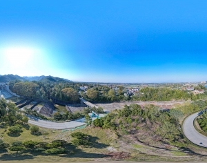 HDR乡村田野户外风景全景-ID:5962170