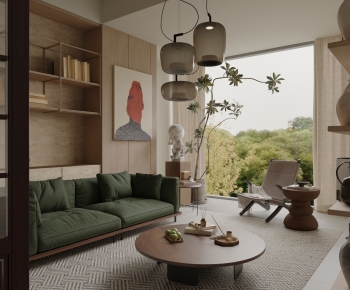 Modern A Living Room-ID:859524017
