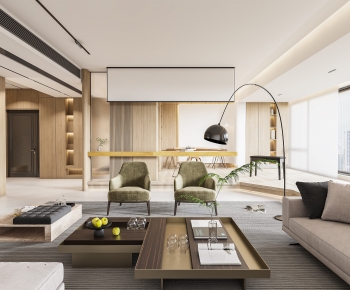 Modern A Living Room-ID:953223944