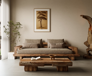 Wabi-sabi Style A Sofa For Two-ID:152968887