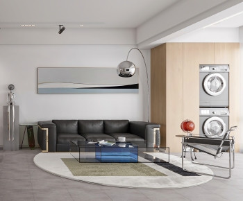 Modern A Living Room-ID:859081986