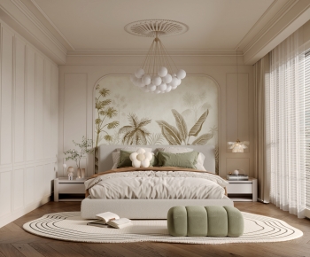 French Style Bedroom-ID:540405047