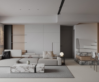 Modern A Living Room-ID:783350949