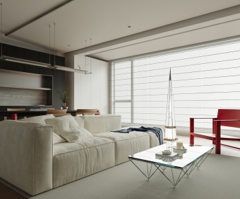 Modern A Living Room-ID:779207943