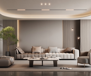 Modern A Living Room-ID:800558096