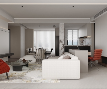 Modern A Living Room-ID:689454089