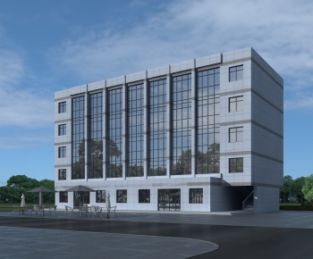 Modern Appearance Of Commercial Building-ID:821160084