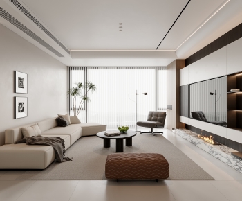 Modern A Living Room-ID:897541058