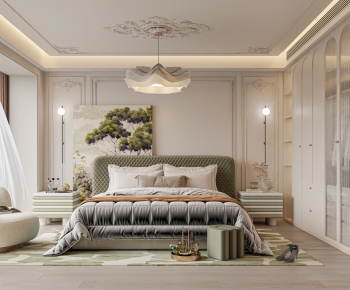 French Style Bedroom-ID:530750995