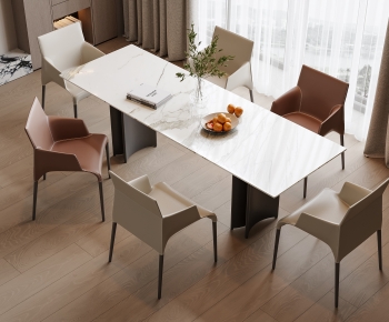 Modern Dining Table And Chairs-ID:291177998