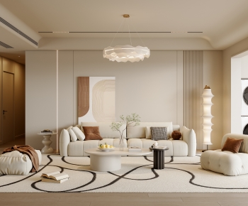 Modern A Living Room-ID:529656898