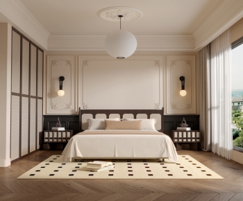 French Style Bedroom-ID:633523943