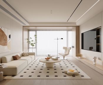 Modern A Living Room-ID:124969588