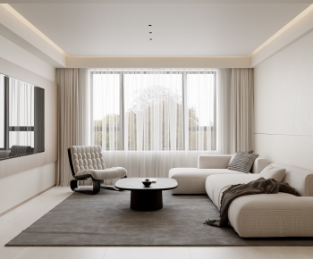 Modern A Living Room-ID:373034001