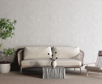 Wabi-sabi Style A Sofa For Two-ID:365762009