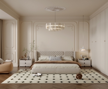 French Style Bedroom-ID:450427061