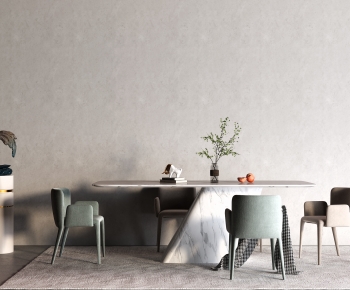 Modern Dining Table And Chairs-ID:685797936