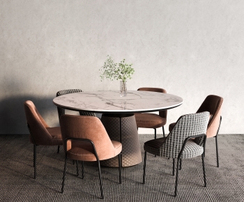 Modern Dining Table And Chairs-ID:358572963
