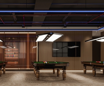 Modern Billiard Room-ID:392607933