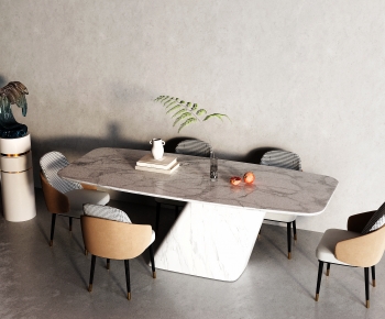 Modern Dining Table And Chairs-ID:337373976