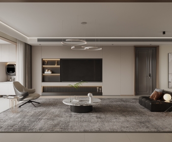 Modern A Living Room-ID:211380965