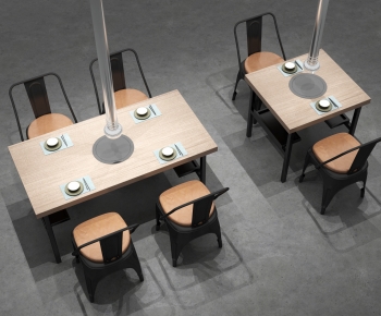 Modern Dining Table And Chairs-ID:430115943
